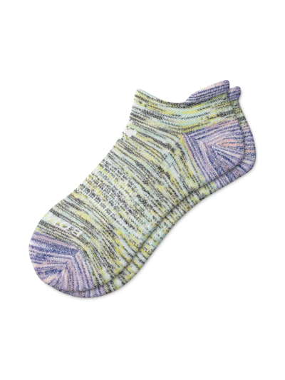 Bombas Space Dye Original Ankle Socks In Artic Lemon Peel