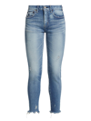 Moussy Vintage Dianna Mid-rise Skinny Jeans In L Blue