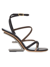 Fendi First Sandals In Nero