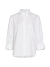 Twp Women's The Morning After Cotton Shirt In White