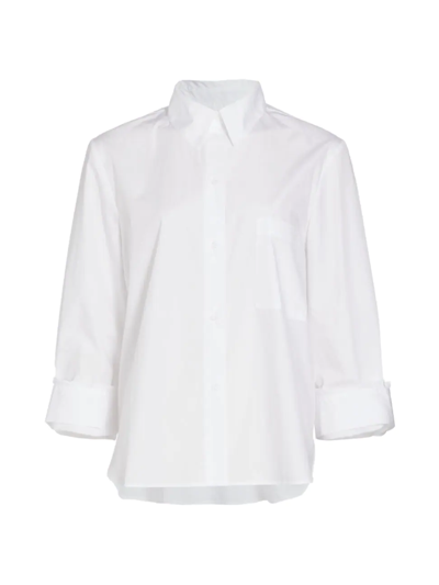 Twp Women's The Morning After Cotton Shirt In White