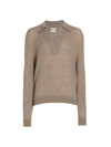 Khaite Women's Jo Cashmere Pullover Sweater In Barley