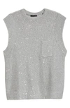 ATM ANTHONY THOMAS MELILLO SEQUIN SWEATER VEST