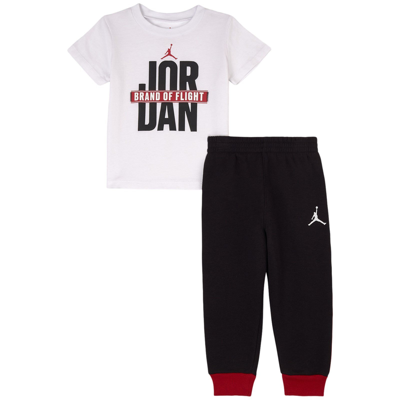 Air Jordan Kids' T-shirt Set Black