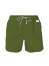 Mc2 Saint Barth Military Green Light Fabric Swim Shorts | Pantone ™ Special Edition