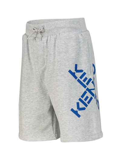 Kenzo Kids' Shorts For Boys In Grey