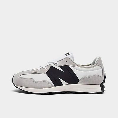 New Balance Big Kids' 327 Casual Shoes In Silver Birch/black
