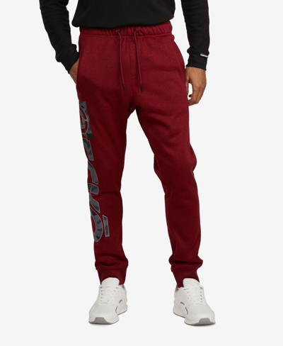 Ecko Unltd Men's Big And Tall Multiple Eyes Joggers In Red