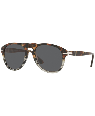 Persol Men's Sunglasses, Po0649 54 In Tortoise Brown Tortoise Gray