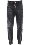 DSQUARED2 JEANS SEXY TWIST FADED BLACK WASH