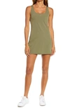 Nike Women's Bliss Luxe Training Dress With Built-in Shorts In Green