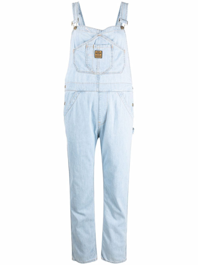 Washington Dee Cee Denim Overalls With Pockets - Atterley In Blue