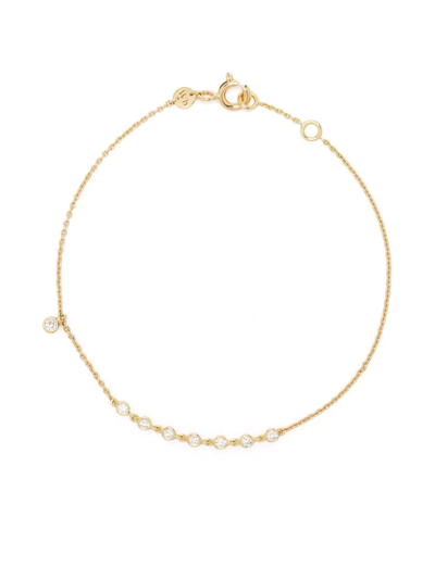 White Bird 18kt Yellow Gold Clarisse Rich Diamond Bracelet