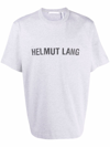 Helmut Lang Melange Logo-print T-shirt In Vapor Heather