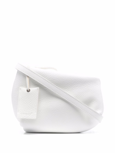 Marsèll Fantasmino Pebbled Leather Clutch In Weiss