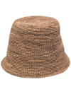 Ibeliv Andao Raffia Tea Hat In Beige