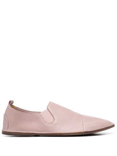 Marsèll Strasacco Leather Loafers In Pink