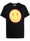 Phipps Graphic-print Round Neck T-shirt In Schwarz