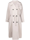 MASSIMO ALBA DOUBLE-BREASTED TRENCH COAT