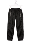 Givenchy Monogram-print Track Pants In Black