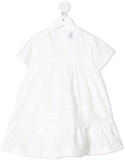 Knot Kids' Mindy Tiered Midi Dress In White