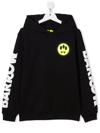 Barrow Black Sweatshirt For Kids With White Logo