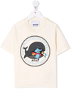 Myar Graphic-print Short-sleeved T-shirt In Neutrals