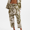 La Doublej Drawstring Pants In Marea Olive