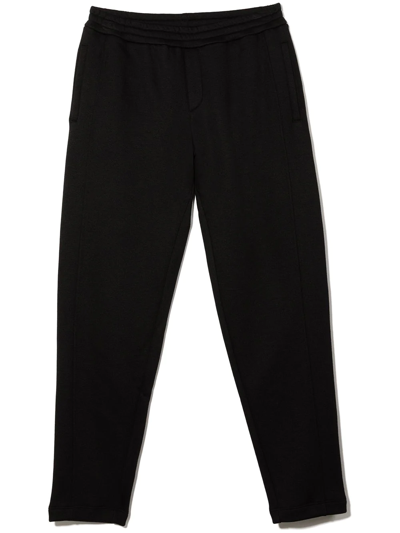 Balmain Teen Logo-print Track Trousers In Black