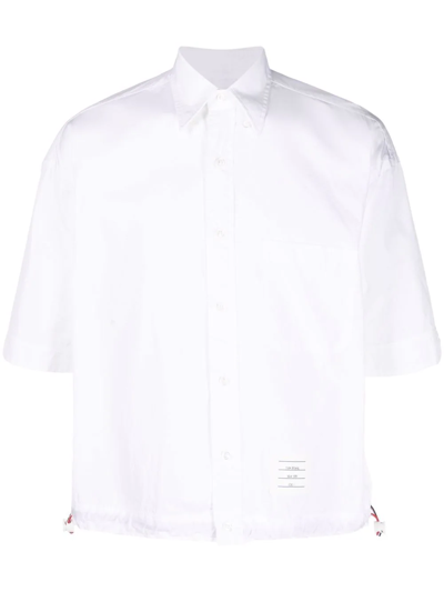 Thom Browne Plain Short-sleeve T-shirt In White