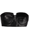 Rta Camilla Bustier Bandeau Top In Black