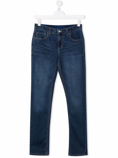 Levi's Teen Slim-cut Denim Jeans In Blue
