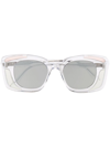 KUBORAUM TRANSPARENT-FRAME SUNGLASSES