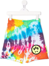 Barrow Multicolor Short For Kids With Iconic Smile In Green