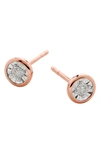 MONICA VINADER ESSENTIAL DIAMOND STUD EARRINGS