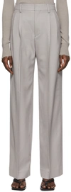 FILIPPA K GREY DARCEY TROUSERS