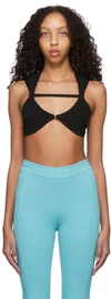 Jacquemus Le Bandeau Veleiro Top In 990 Black