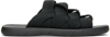 BOTTEGA VENETA BLACK PLAT SANDALS