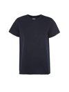 Labo.art S/s Round Neck Basic Sweater In Atlantic