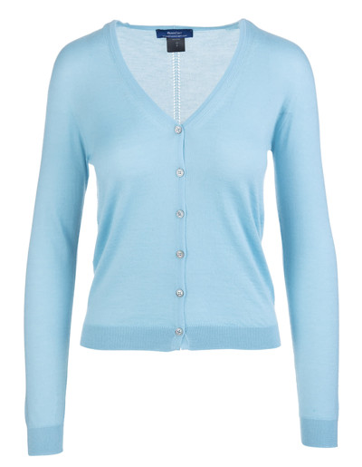 Fedeli Light Blue Russo Capri Cardigan