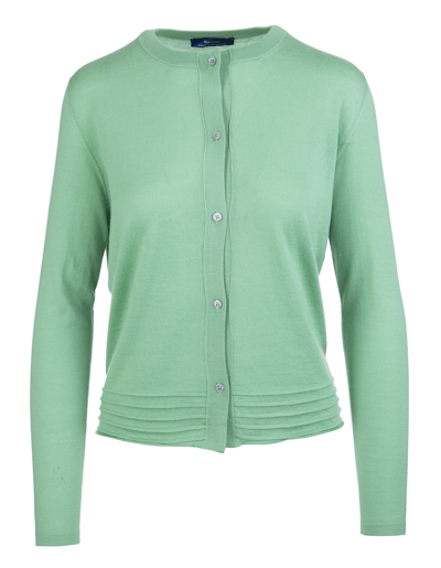Fedeli Light Blue Roundneck Cardigan