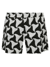 BOTTEGA VENETA TECH TRIANGLE SWIM BOXER SHORTS