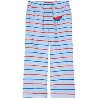 Bonmot Organic Babies'  Blue Striped Trousers