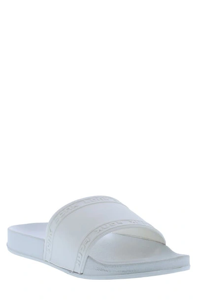 French Connection Fitch Slide Sandal In White