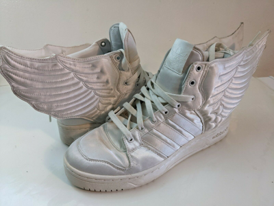 adidas gazelle silver green womens adidas GY1848 Jeremy Scott New Wings 4.0 Infant Toddler Lifestyle Shoes main image 1