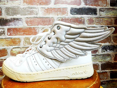 Pre-owned Adidas Originals By Jeremy Scott Js Wings G04654 White