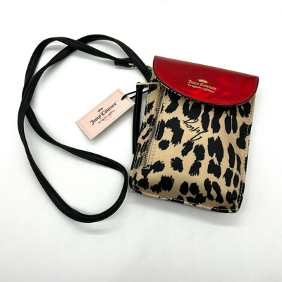 Pre owned Juicy Couture Leopard Print Small Crossbody Purse Nwt