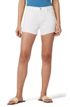 Hudson Jeans Gemma Mid-rise Clean White Short In White