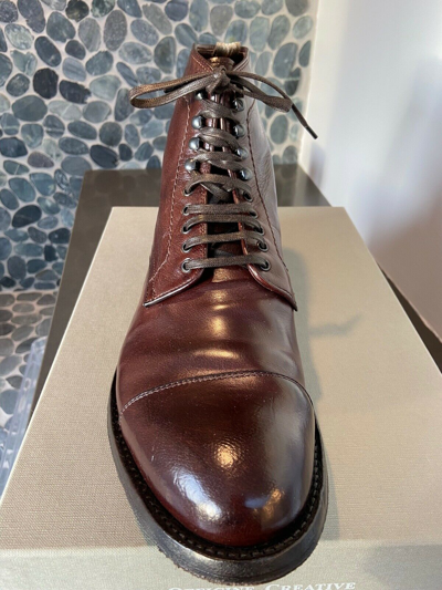 Pre-owned Officine Creative Anatomia Boot Size 10 Us 43 Euro New