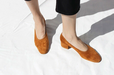 Pre-owned Maryam Nassir Zadeh Roberta Ballerina Heels 40 10